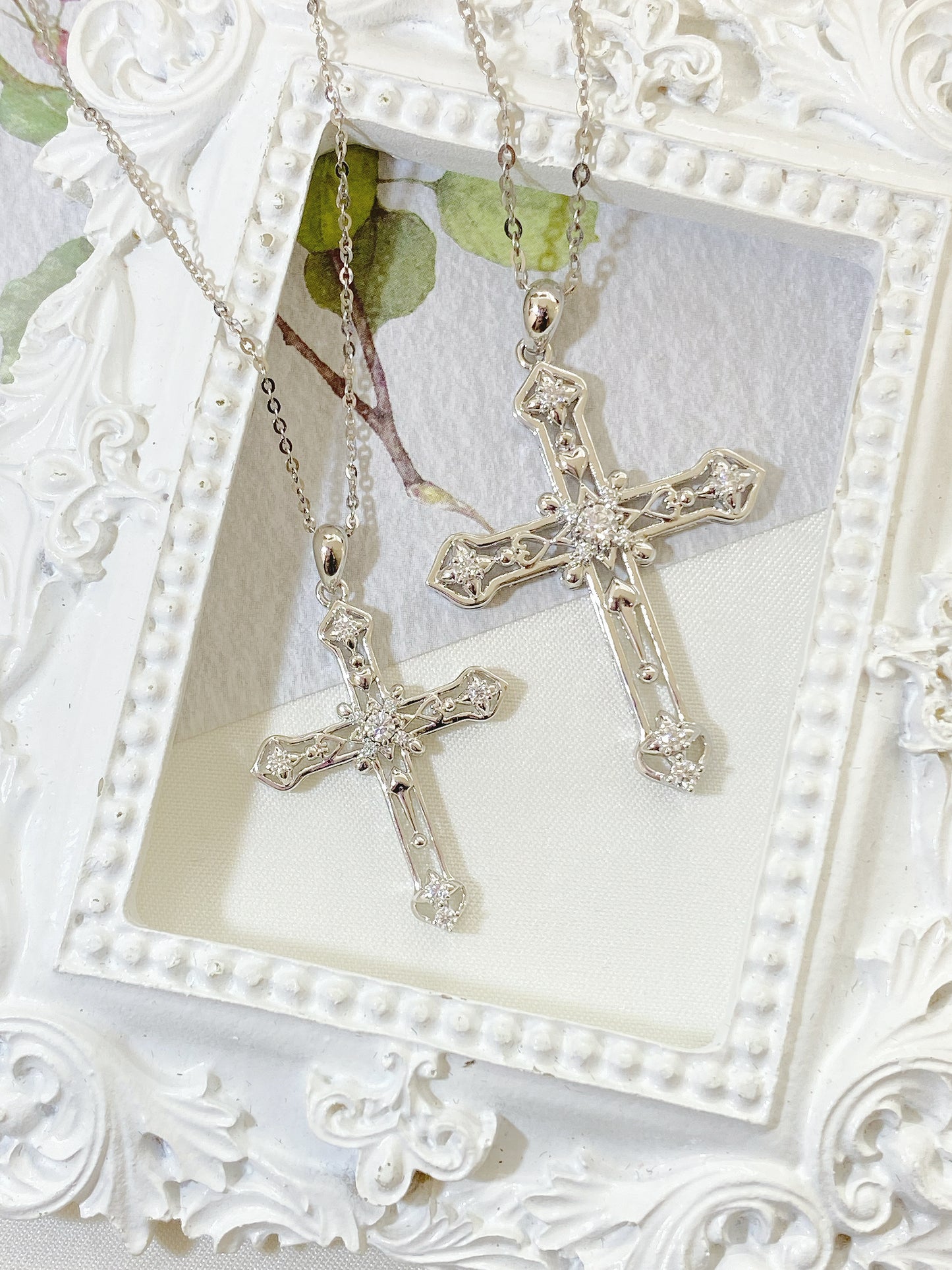 需訂製-18K GOLD DIAMOND COUPLE PENDANT