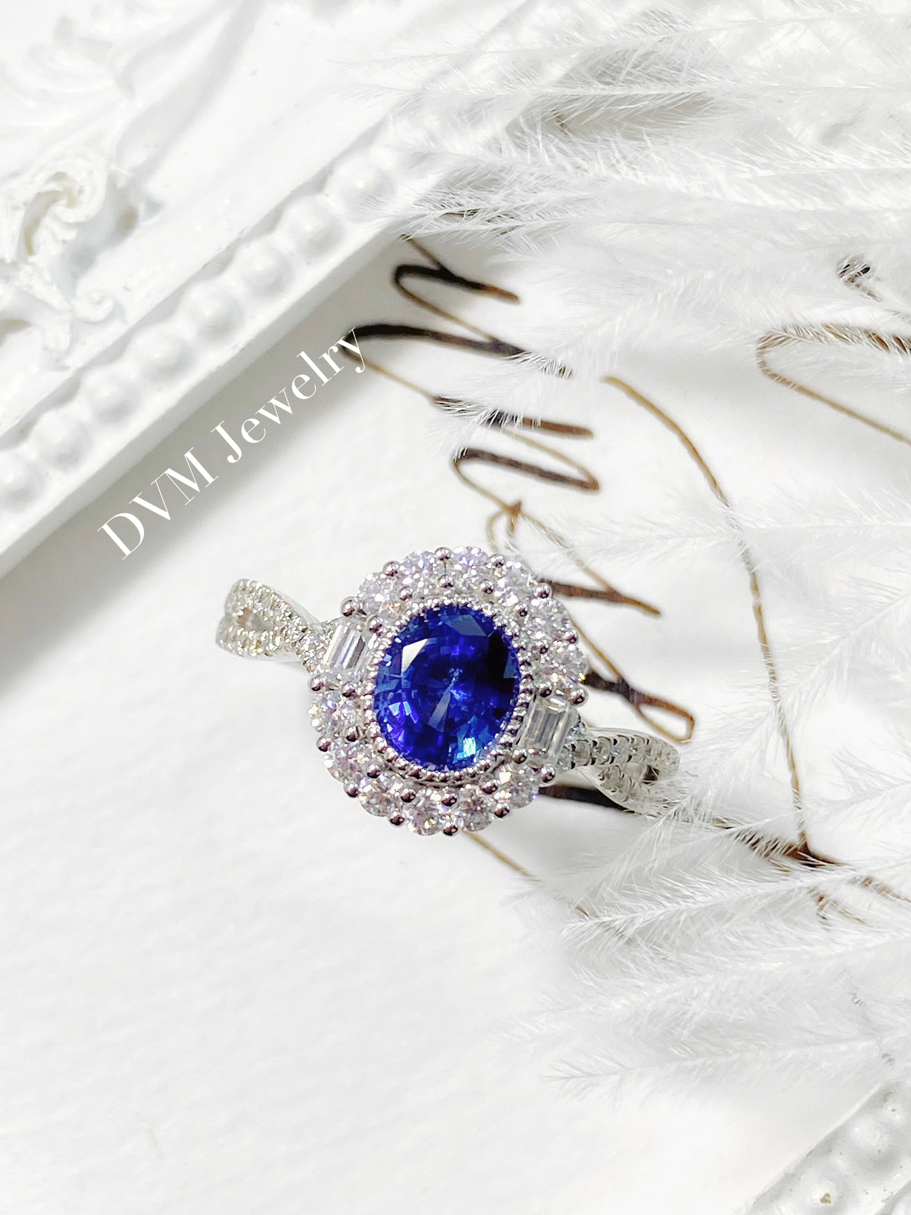 18K GOLD SAPPHIRE RING(GUILD) | Grs0047