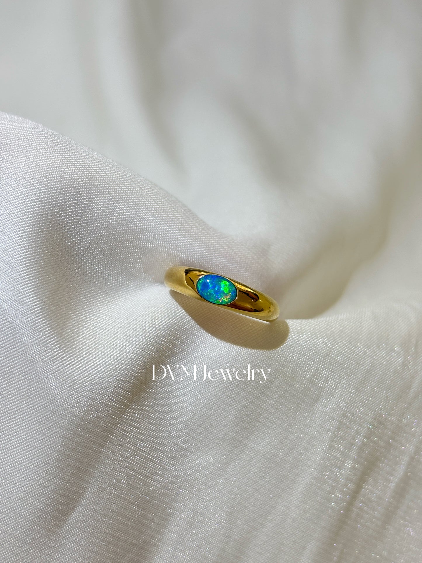 需訂製18K GOLD OPAL RING |Gro0005