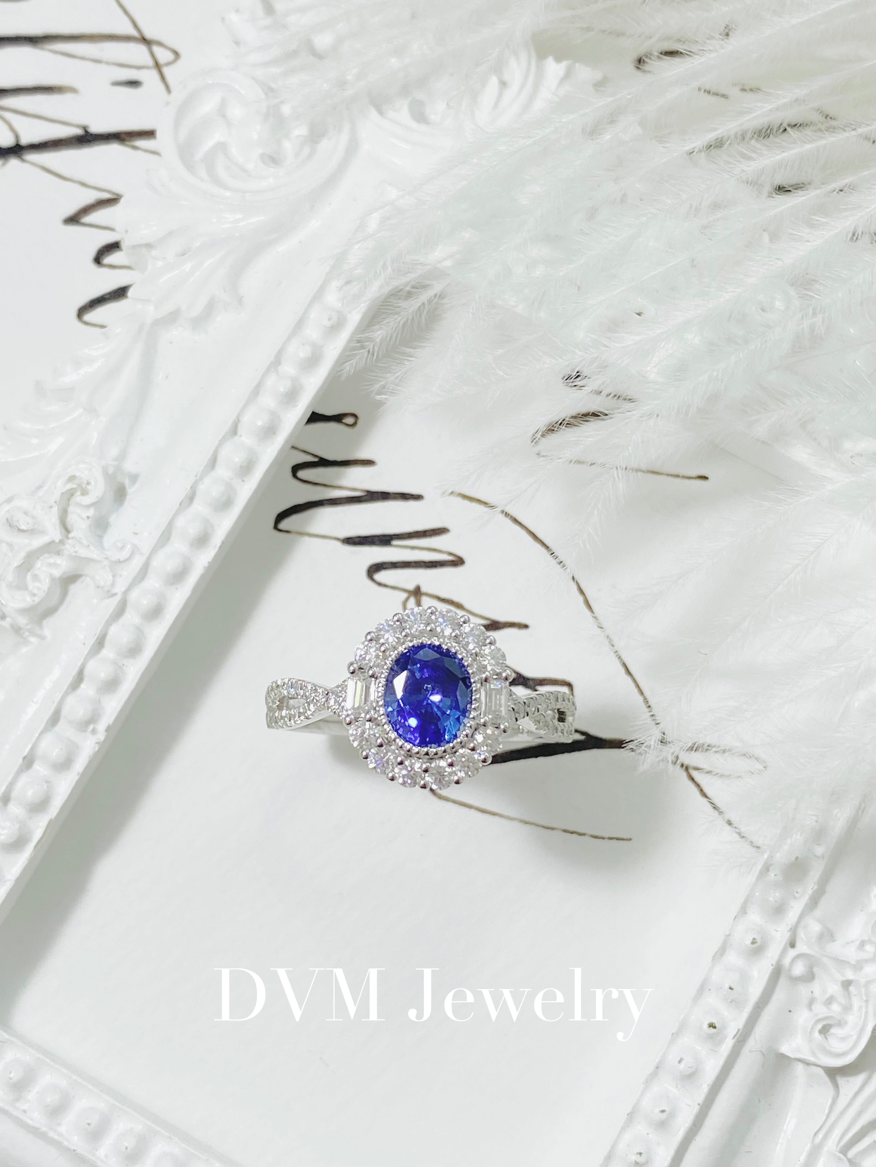 18K GOLD SAPPHIRE RING(GUILD) | Grs0047
