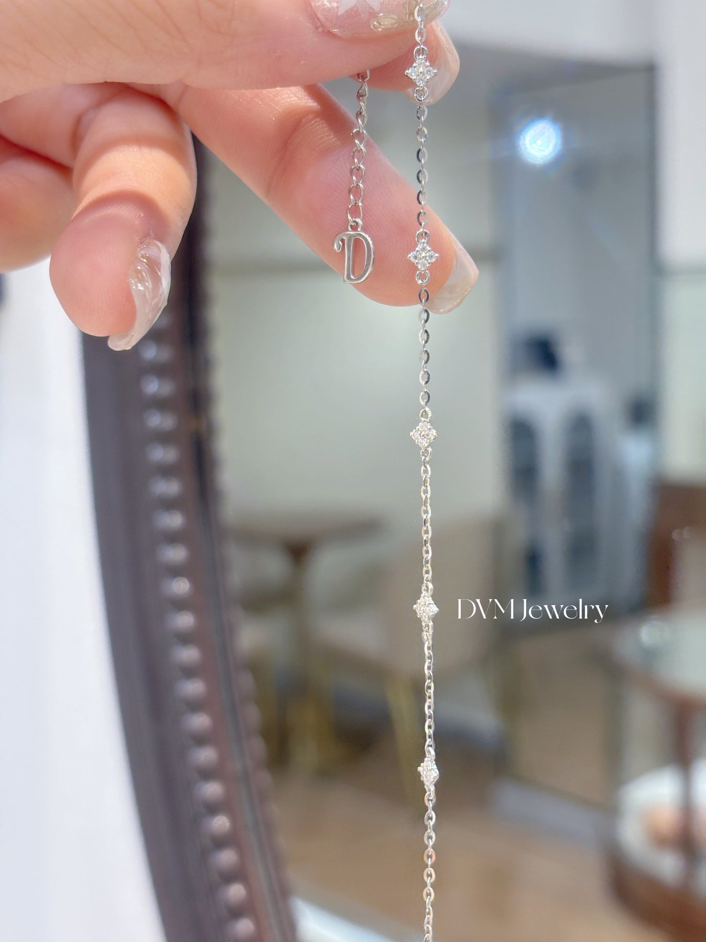 訂製✨18K WHITE GOLD DIAMOND  BRACELET | Dbw0016
