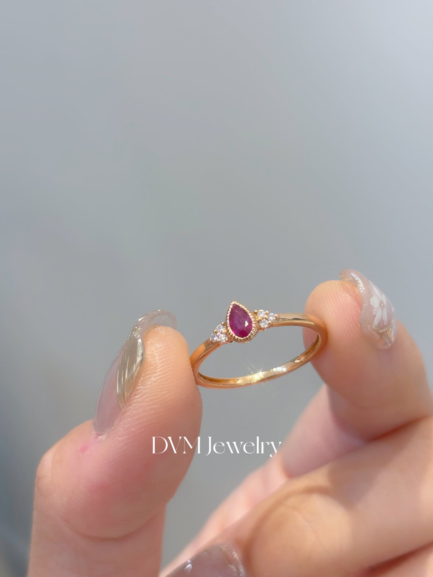 需訂製18K GOLD RUBY RING |Grru0027