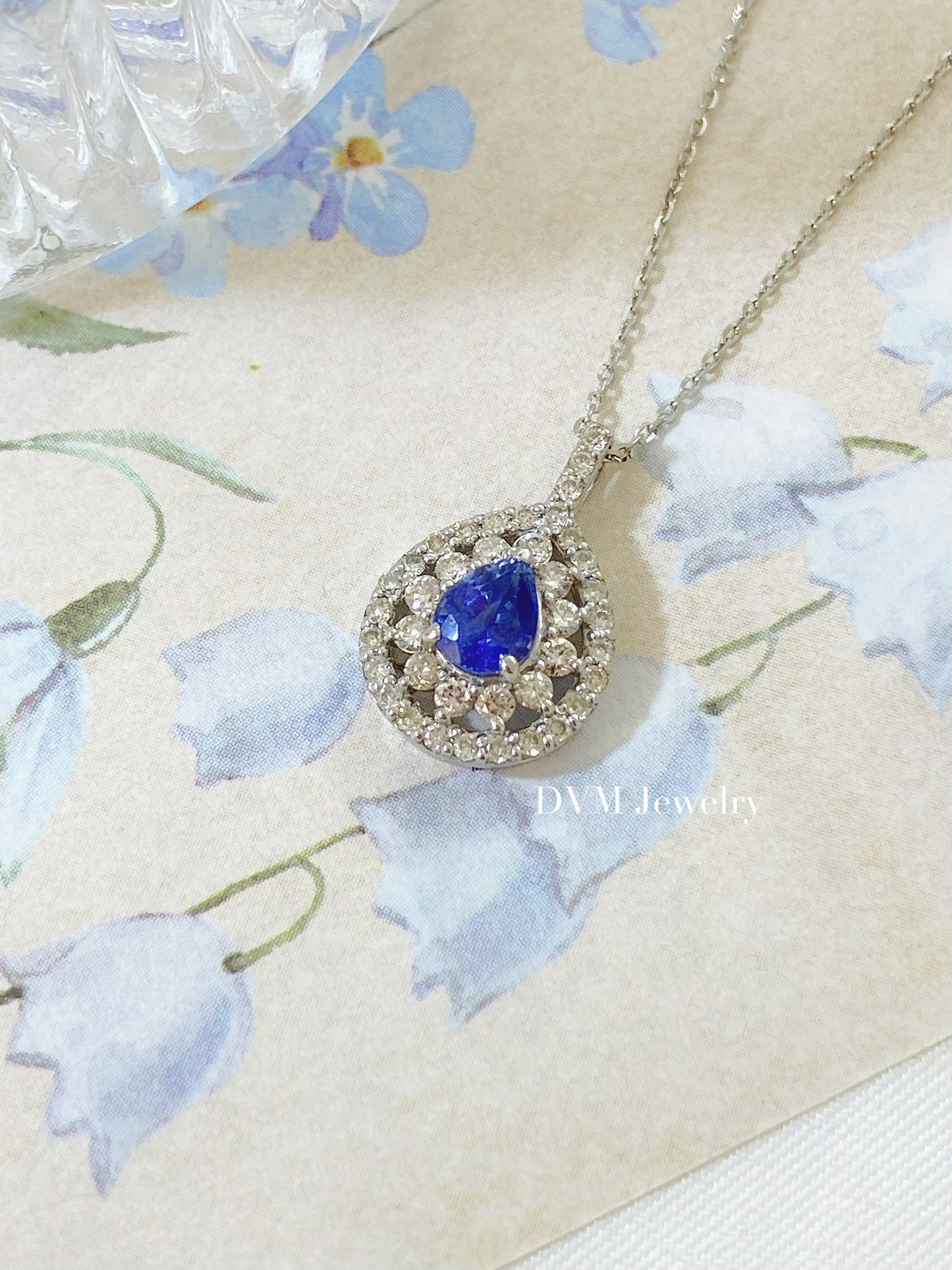 需訂製PT900 SAPPHIRE NECKLACE | Gns0024