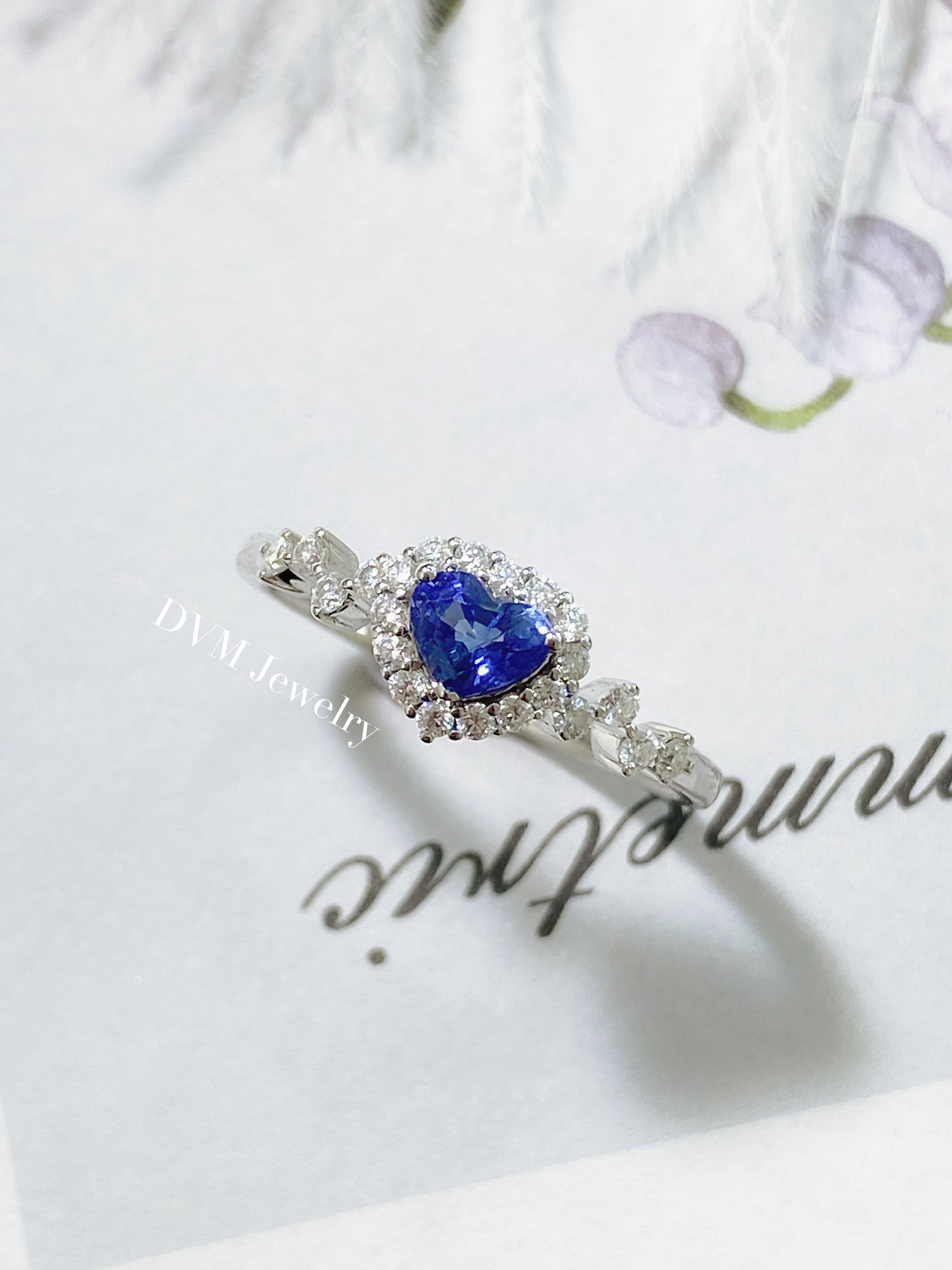 18K GOLD SAPPHIRE RING | Grs0042