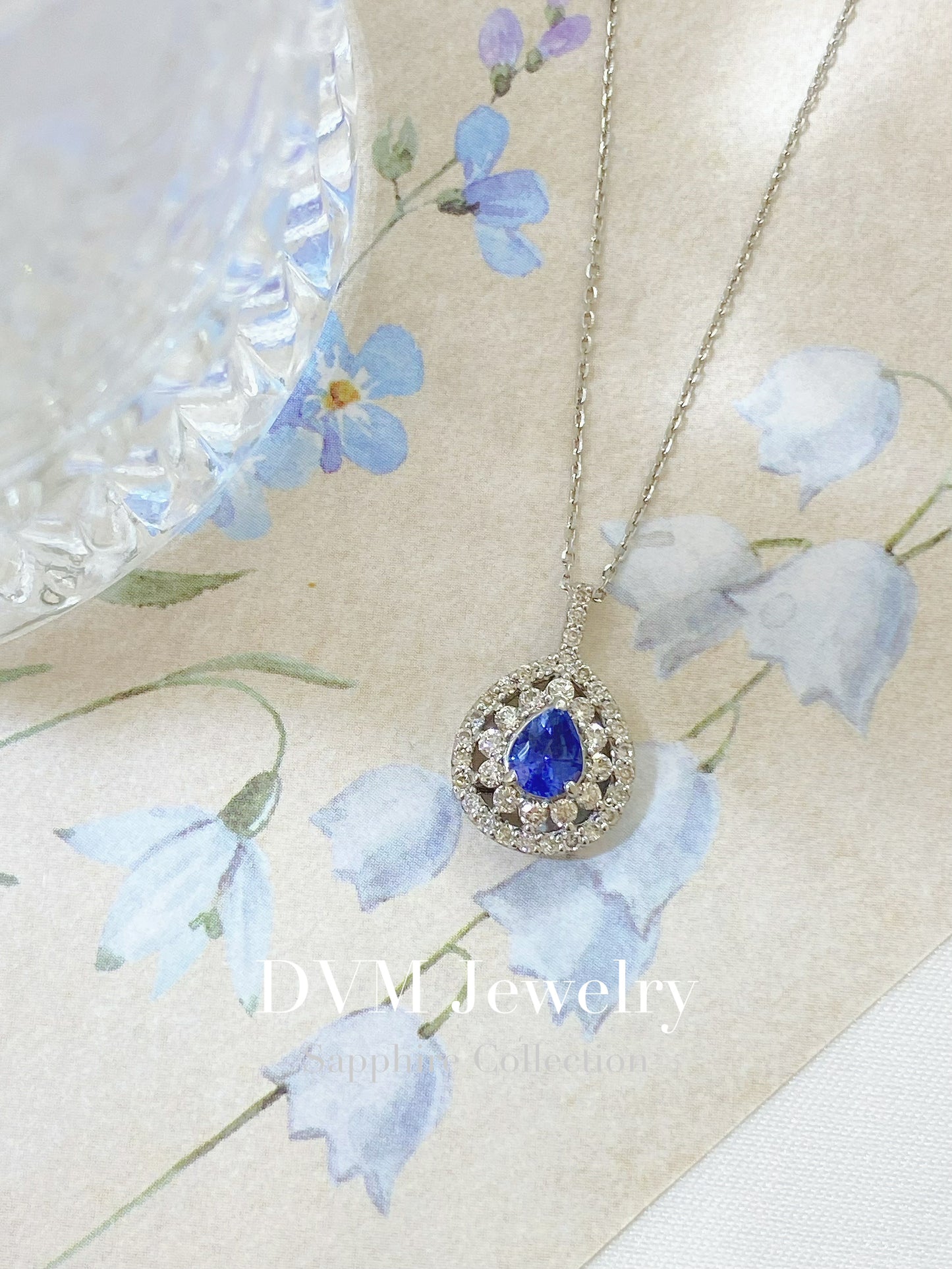 需訂製PT900 SAPPHIRE NECKLACE | Gns0024