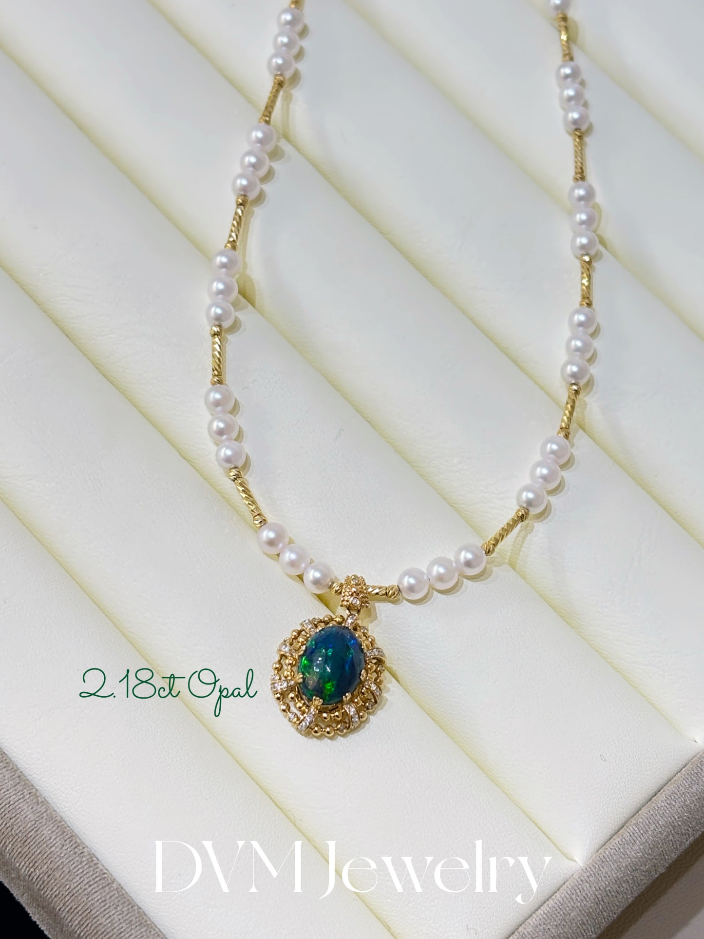 18K GOLD OPAL PENDANT |Gpo0014