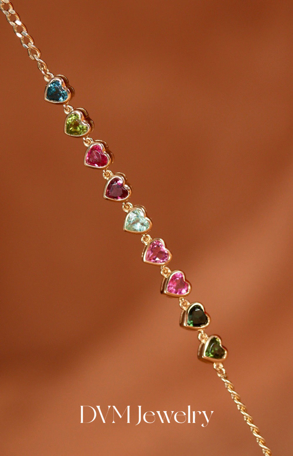 18K GOLD TOURMAILNE  BRACELET |Per-other