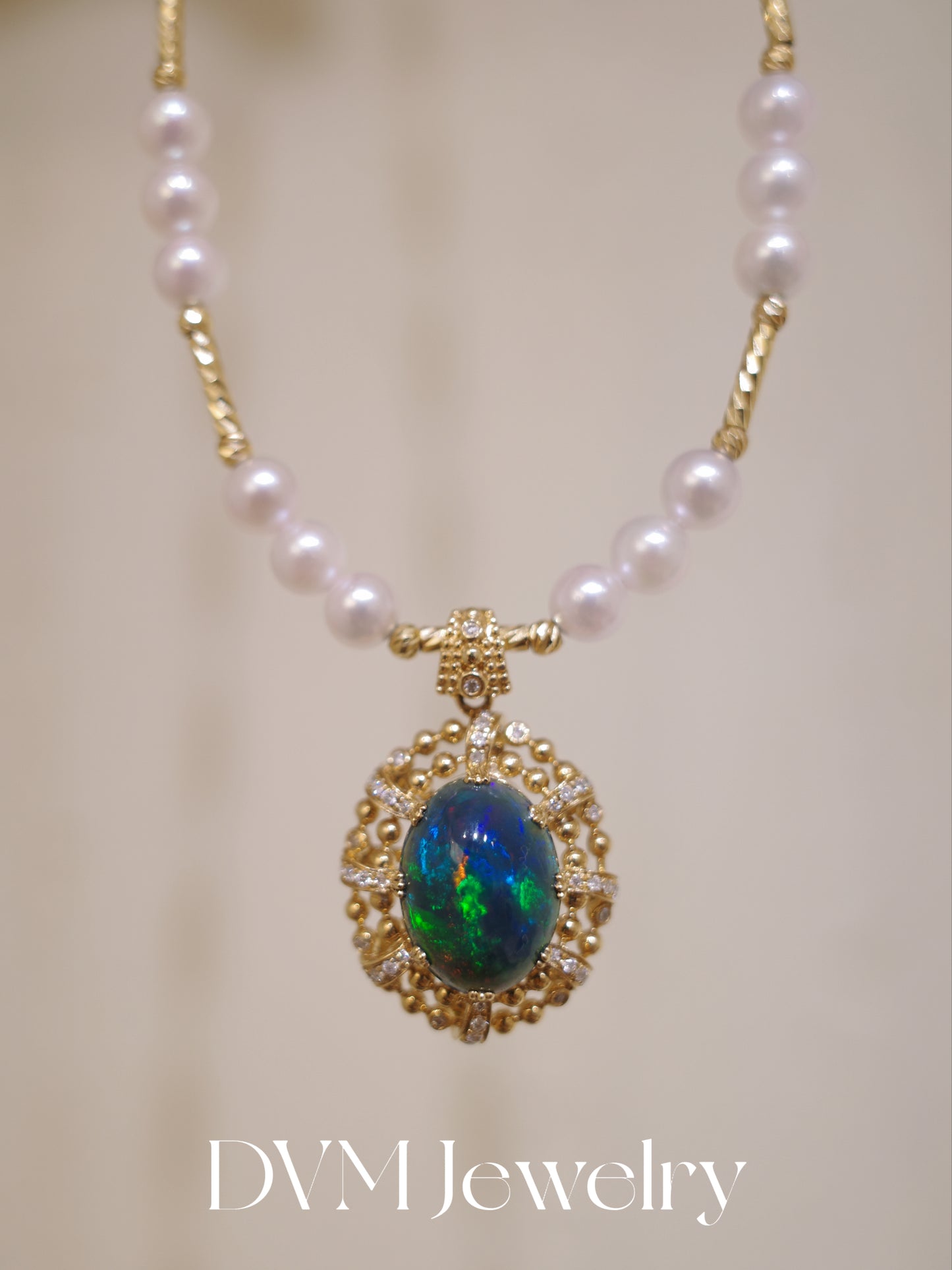 18K GOLD OPAL PENDANT |Gpo0014
