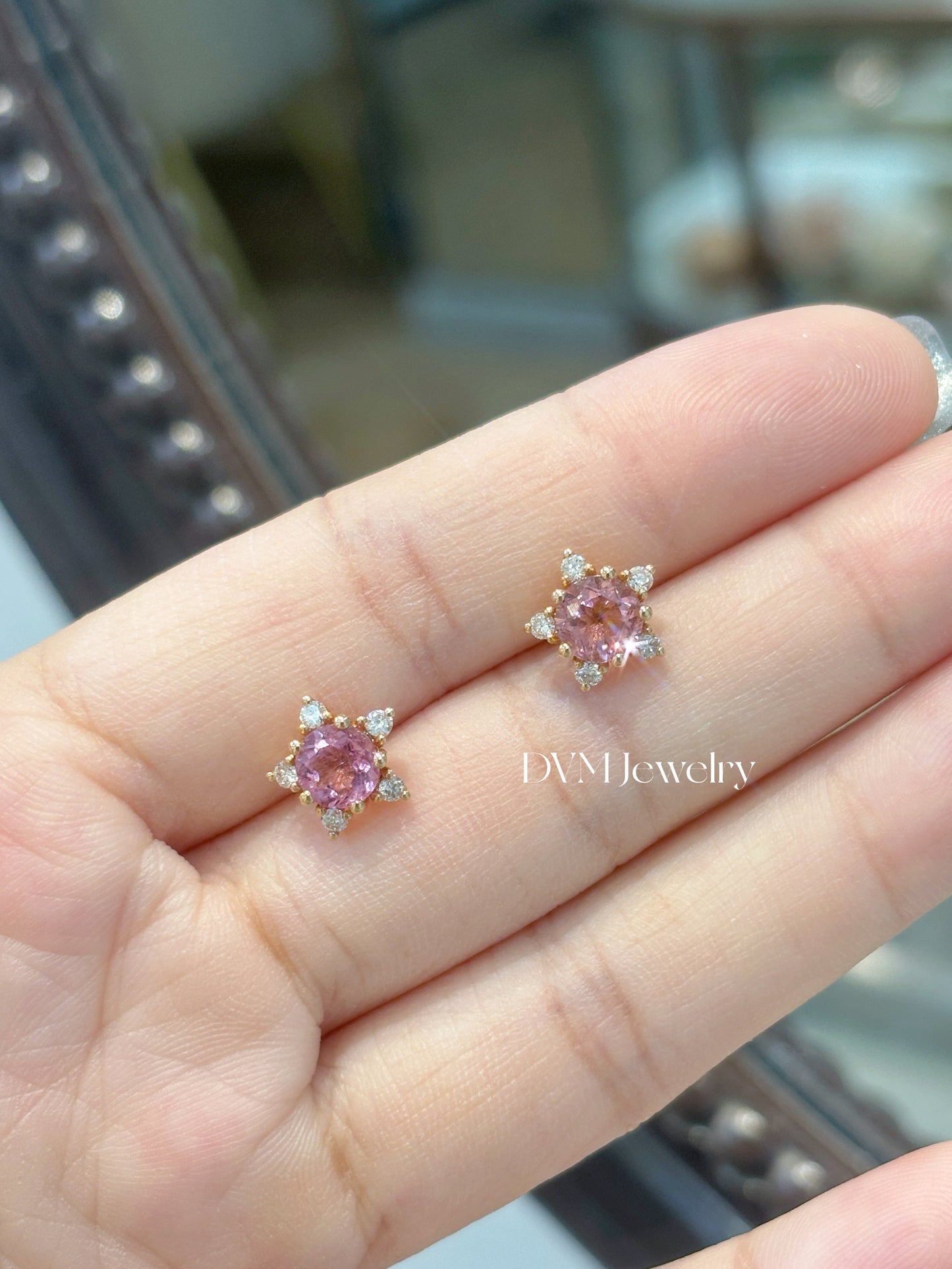 需訂製18K GOLD TOURMALINE EARRING | Geto0006