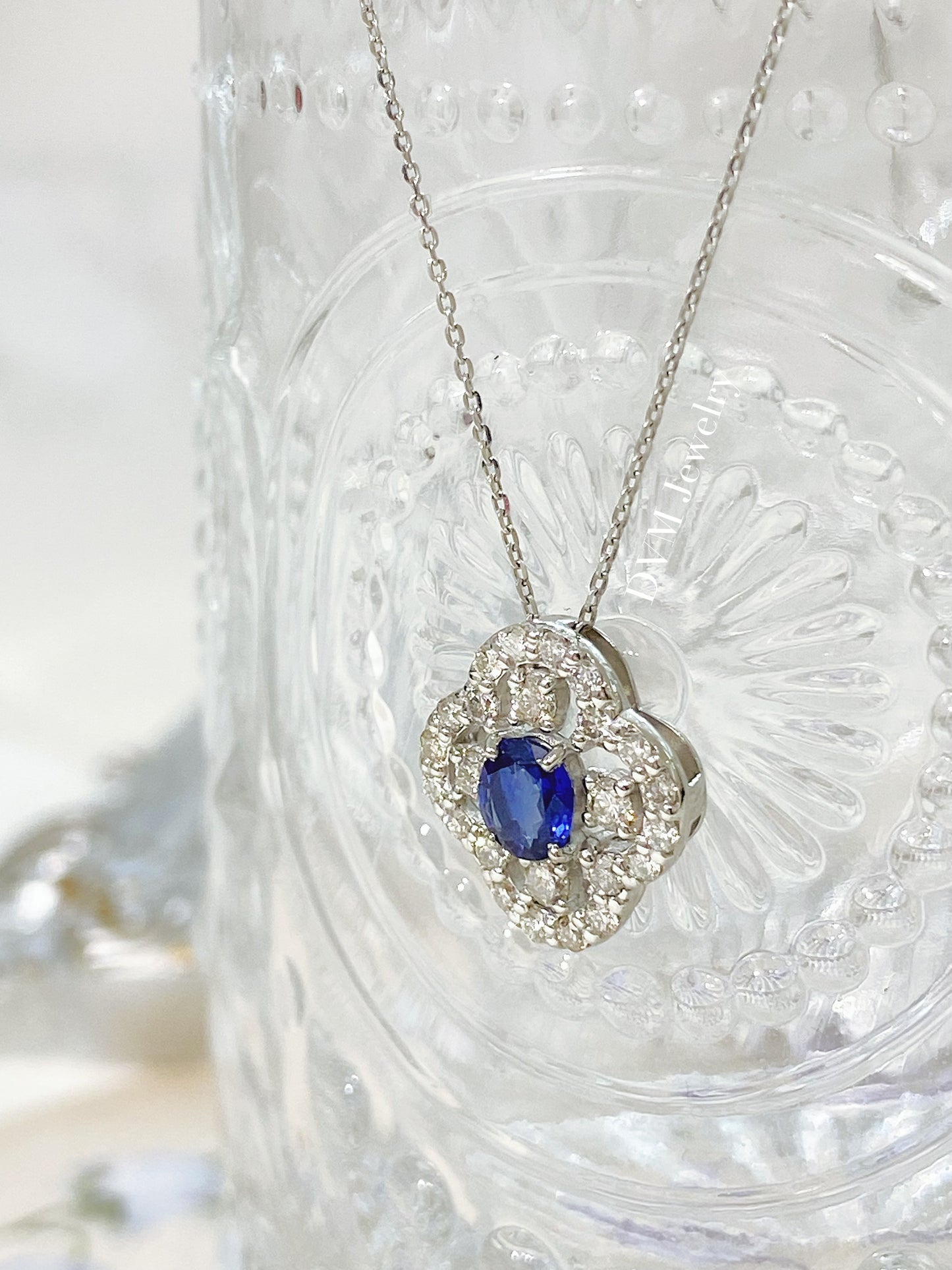 需訂製PT900 SAPPHIRE NECKLACE | Gns0021