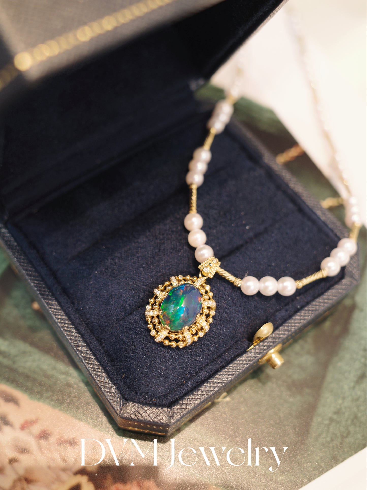 18K GOLD OPAL PENDANT |Gpo0014