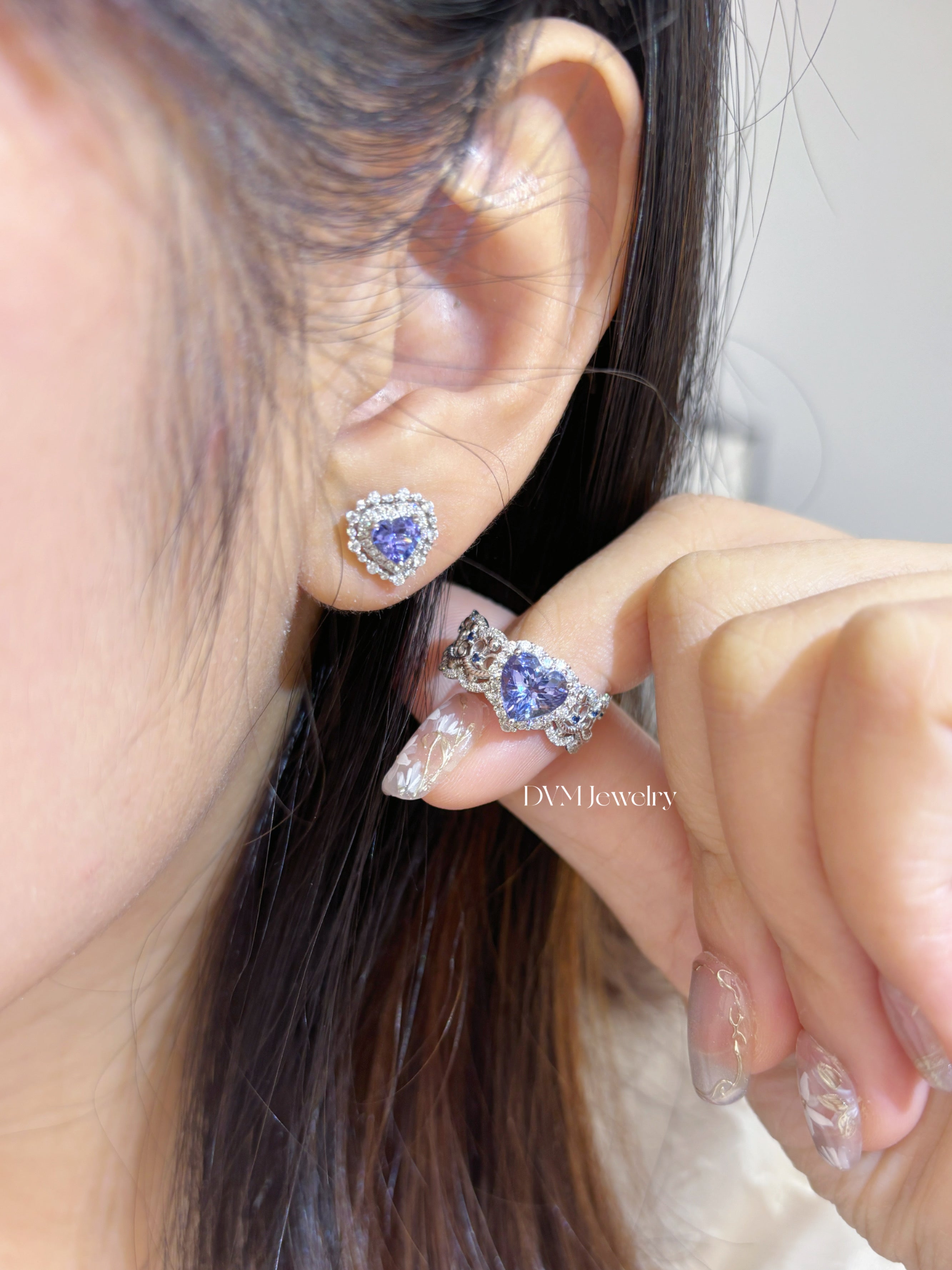 需訂製18K WHITE GOLD TANZANITE RING |Grta0005
