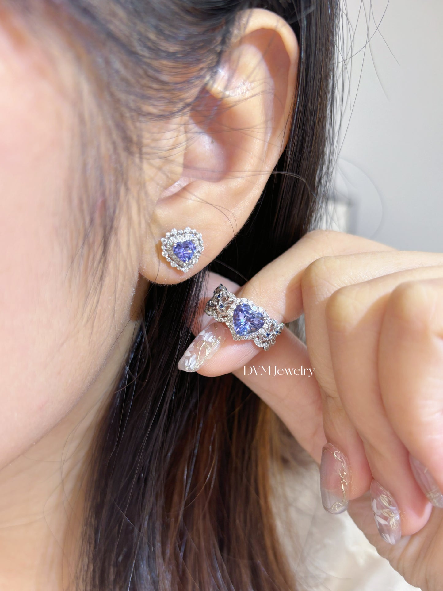 需訂製18K WHITE GOLD TANZANITE RING |Grta0005