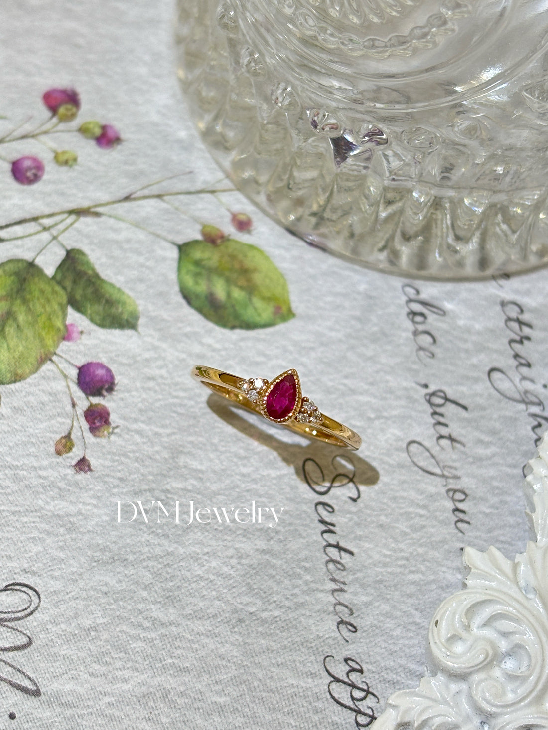 需訂製18K GOLD RUBY RING |Grru0027