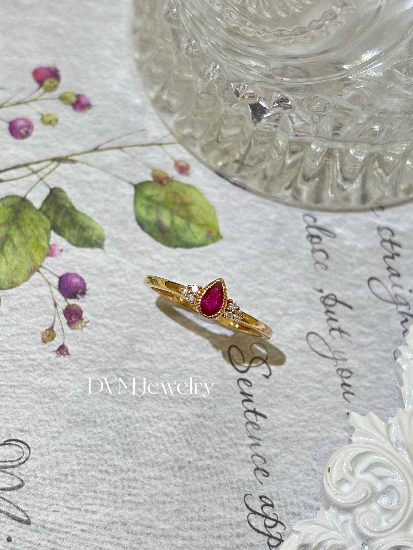 需訂製18K GOLD RUBY RING |Grru0027