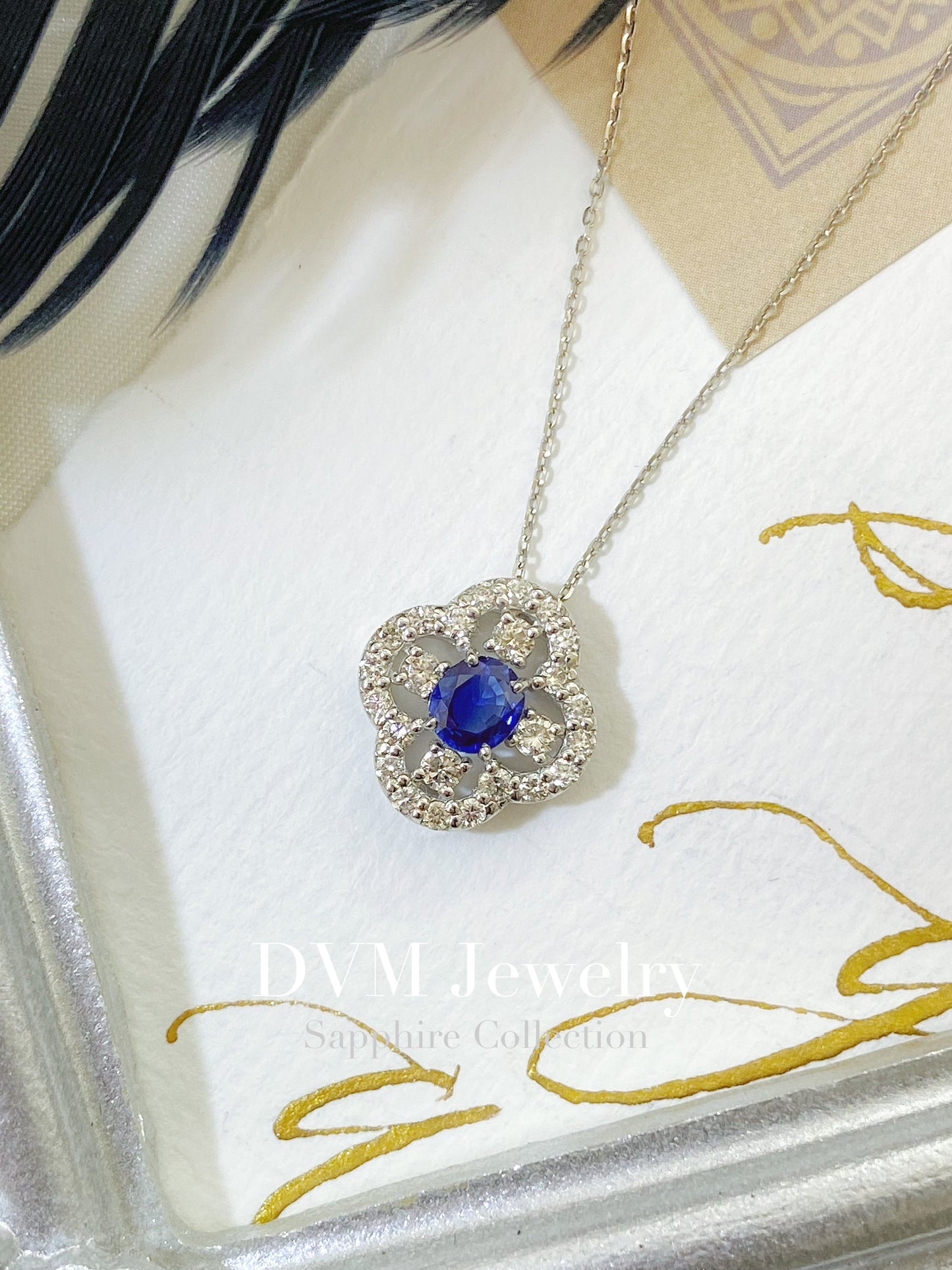 需訂製PT900 SAPPHIRE NECKLACE | Gns0021