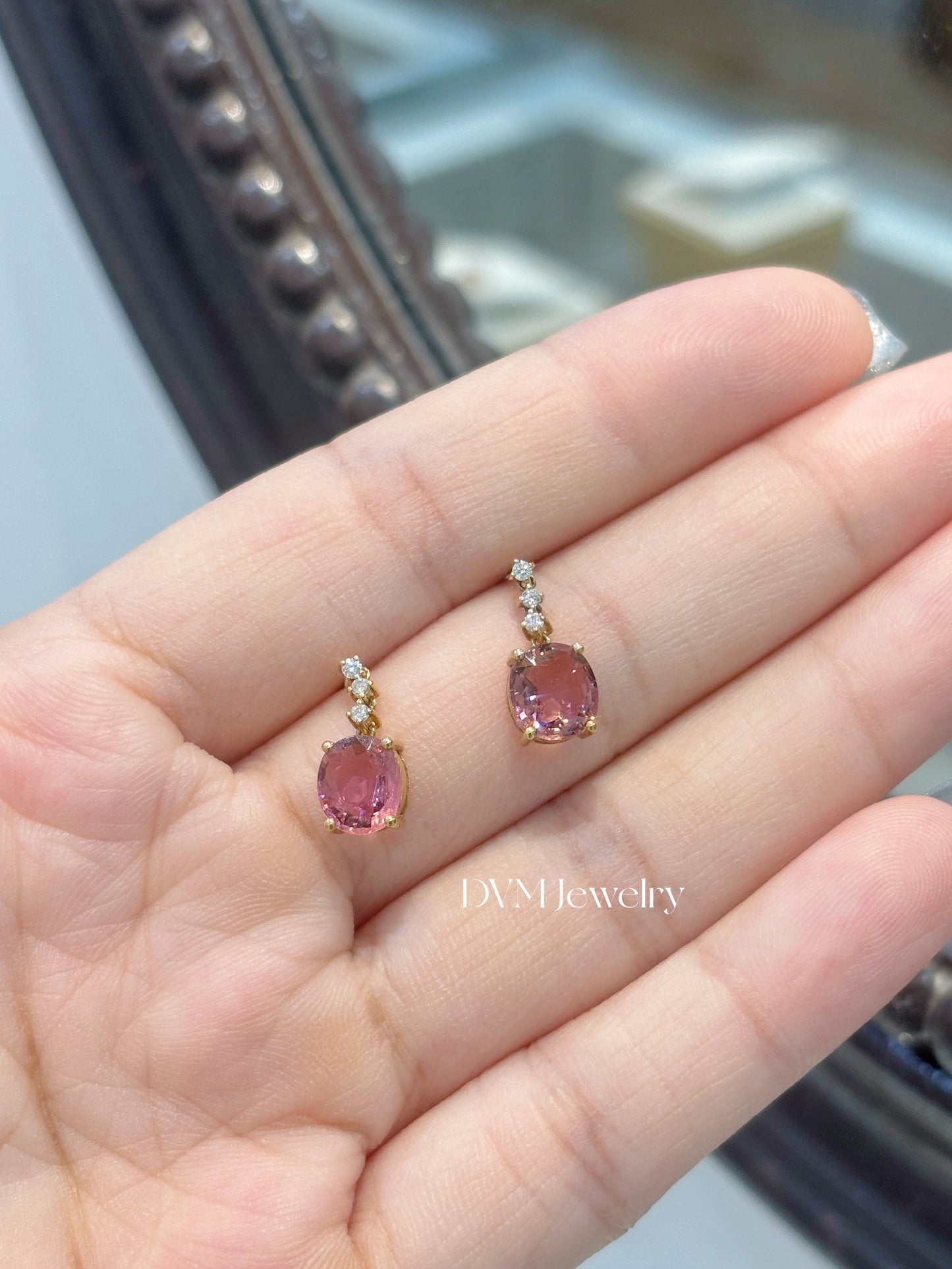 需訂製18K GOLD TOURMALINE EARRING | Geta0011