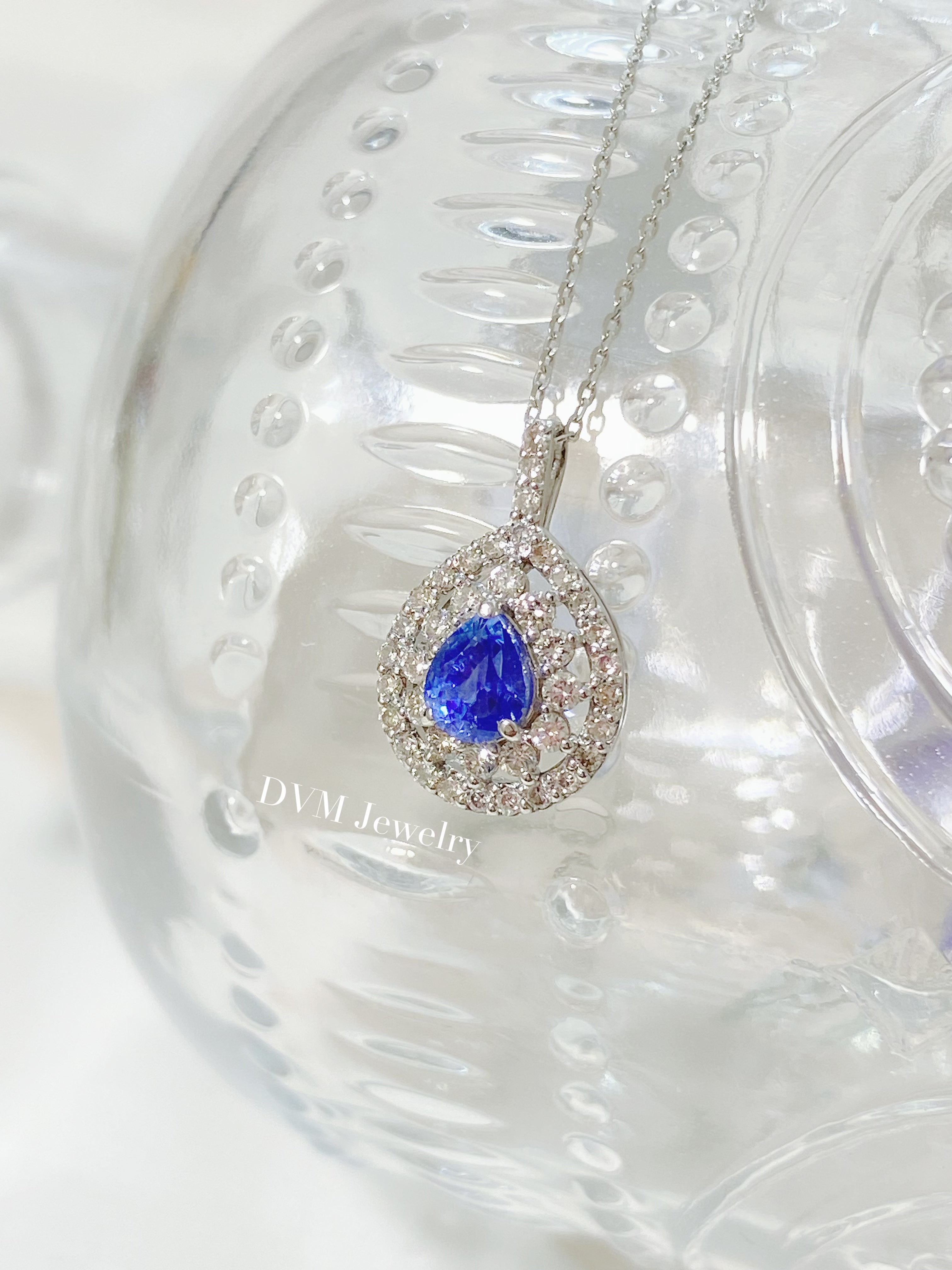 需訂製PT900 SAPPHIRE NECKLACE | Gns0024
