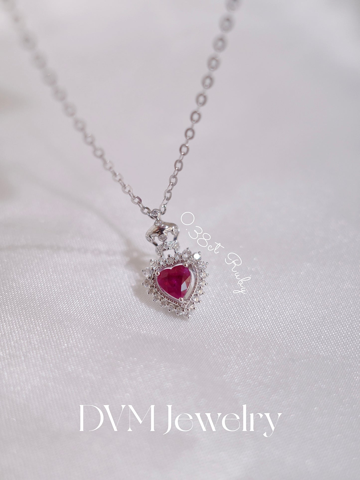 18K GOLD RUBY PENDANT | Gpru0019