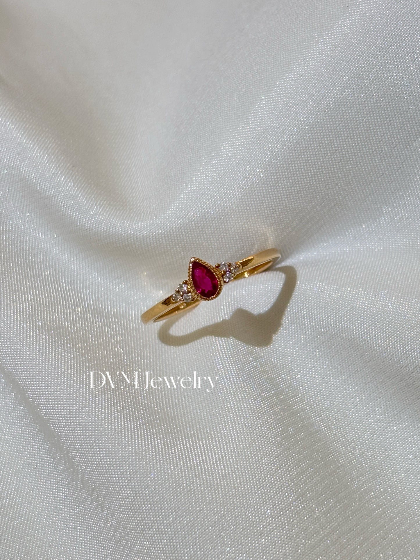 需訂製18K GOLD RUBY RING |Grru0027
