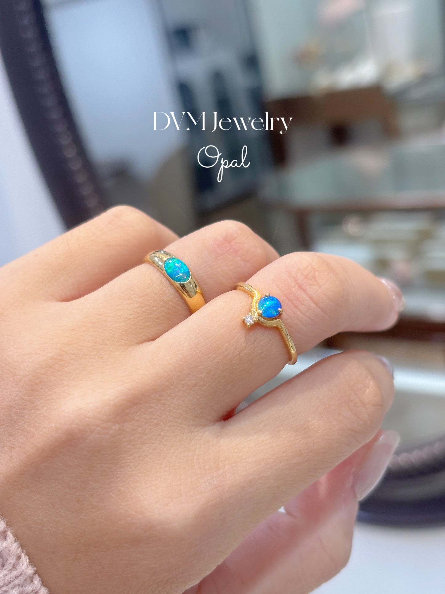 需訂製18K GOLD OPAL RING |Gro0005
