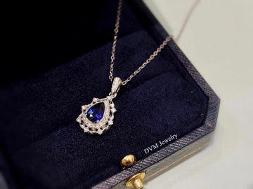需訂製-18K GOLD SAPPHIRE PENDANT | Gps0012