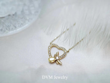 需訂製-18k GOLD YELLOW DIAMOND NECKLACE | Dny0002