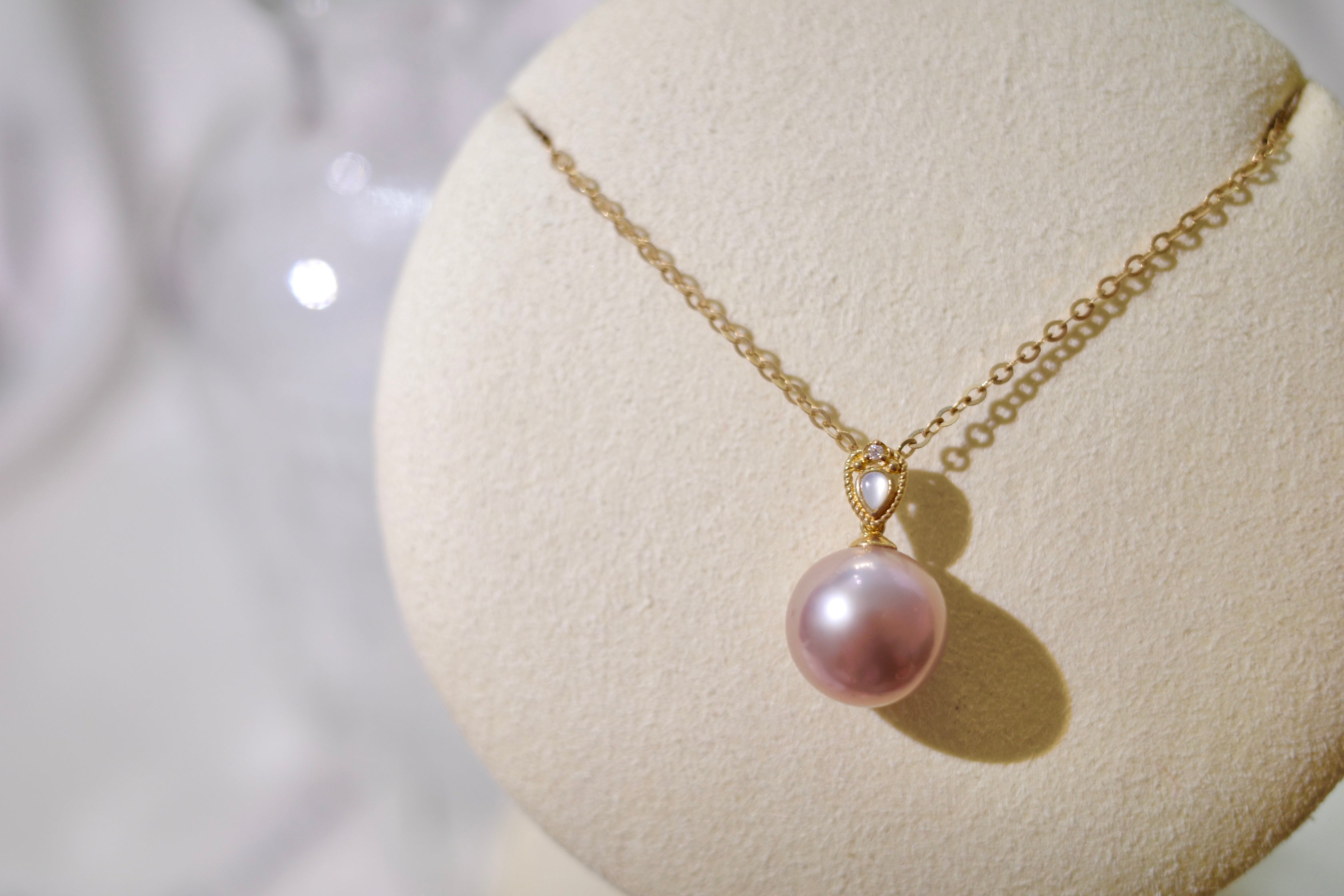 需訂製18K GOLD EDISON PEARL NECKLACE | Pn0020