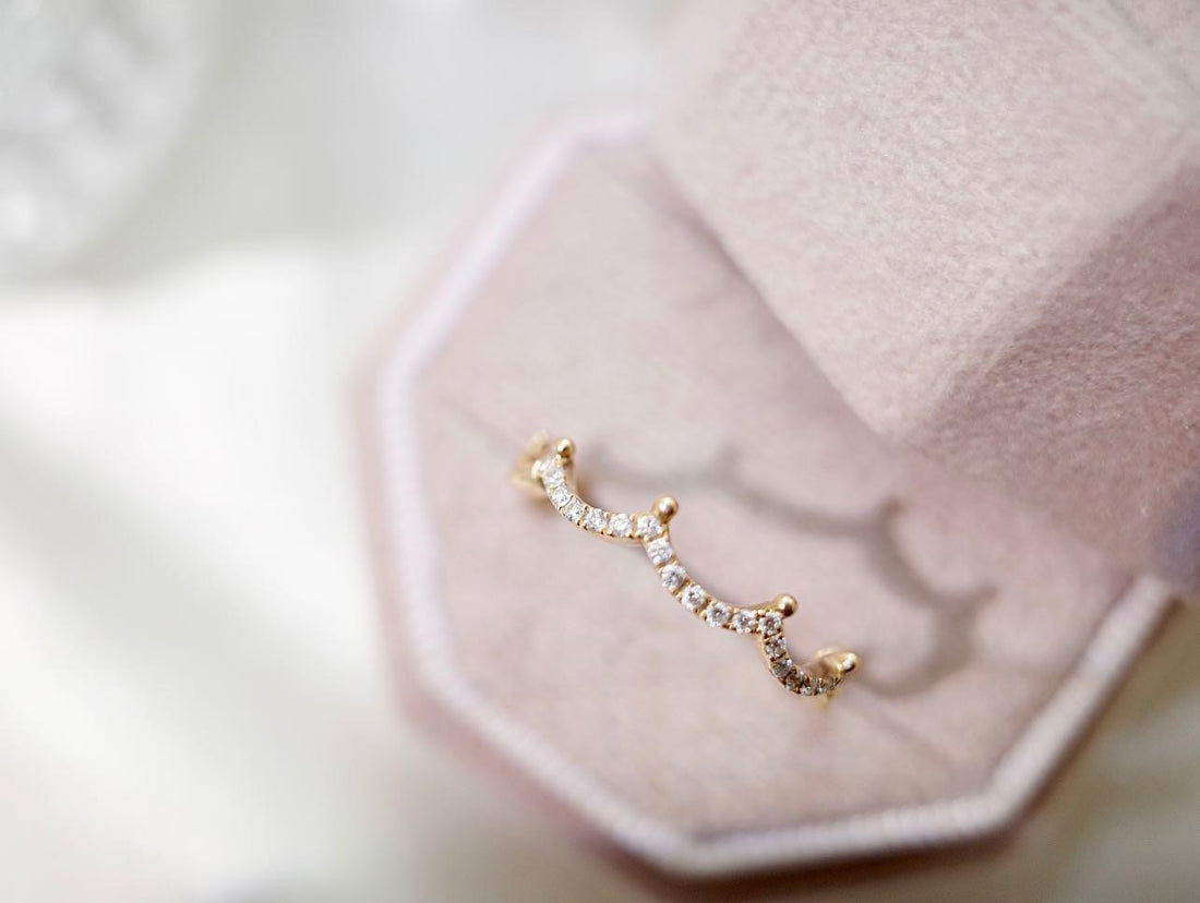 需訂製-18K GOLD DIAMOND RING | Drw0088