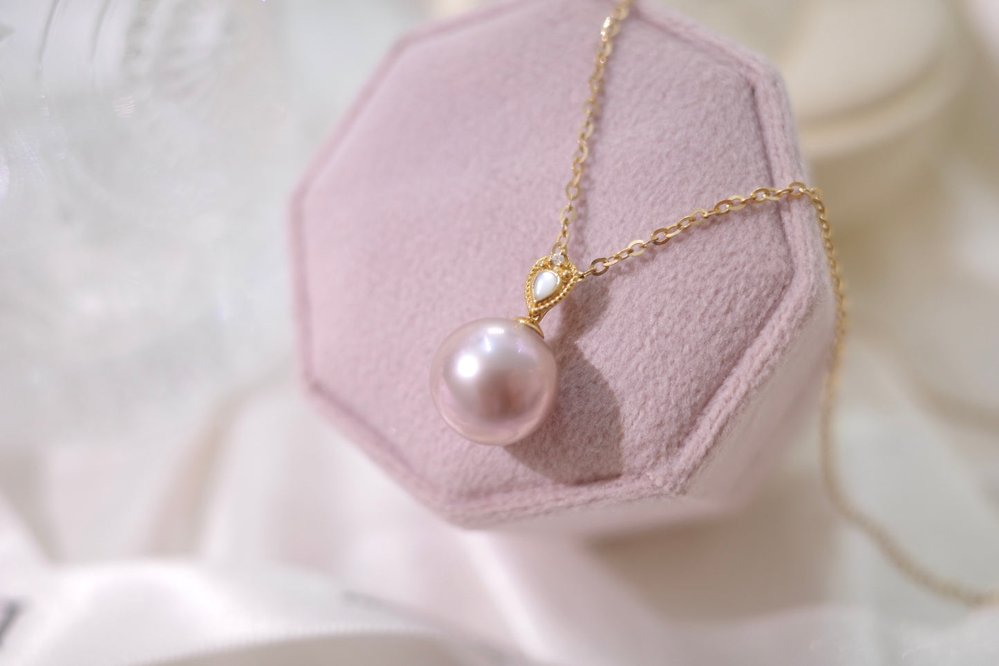 需訂製18K GOLD EDISON PEARL NECKLACE | Pn0020